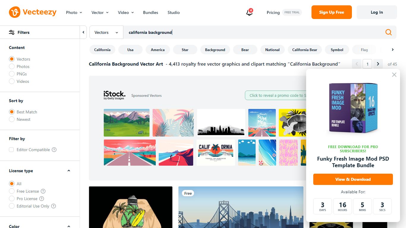 California Background Vector Art, Icons, and Graphics for Free Download